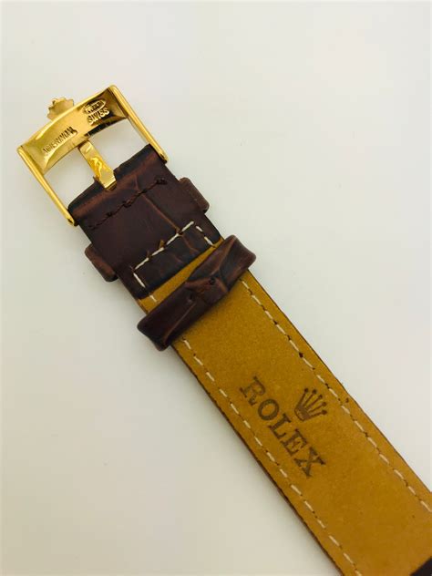 rolex watch leather strap|genuine rolex leather straps.